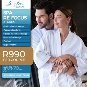 Spa Re-Focus (2 Hours)